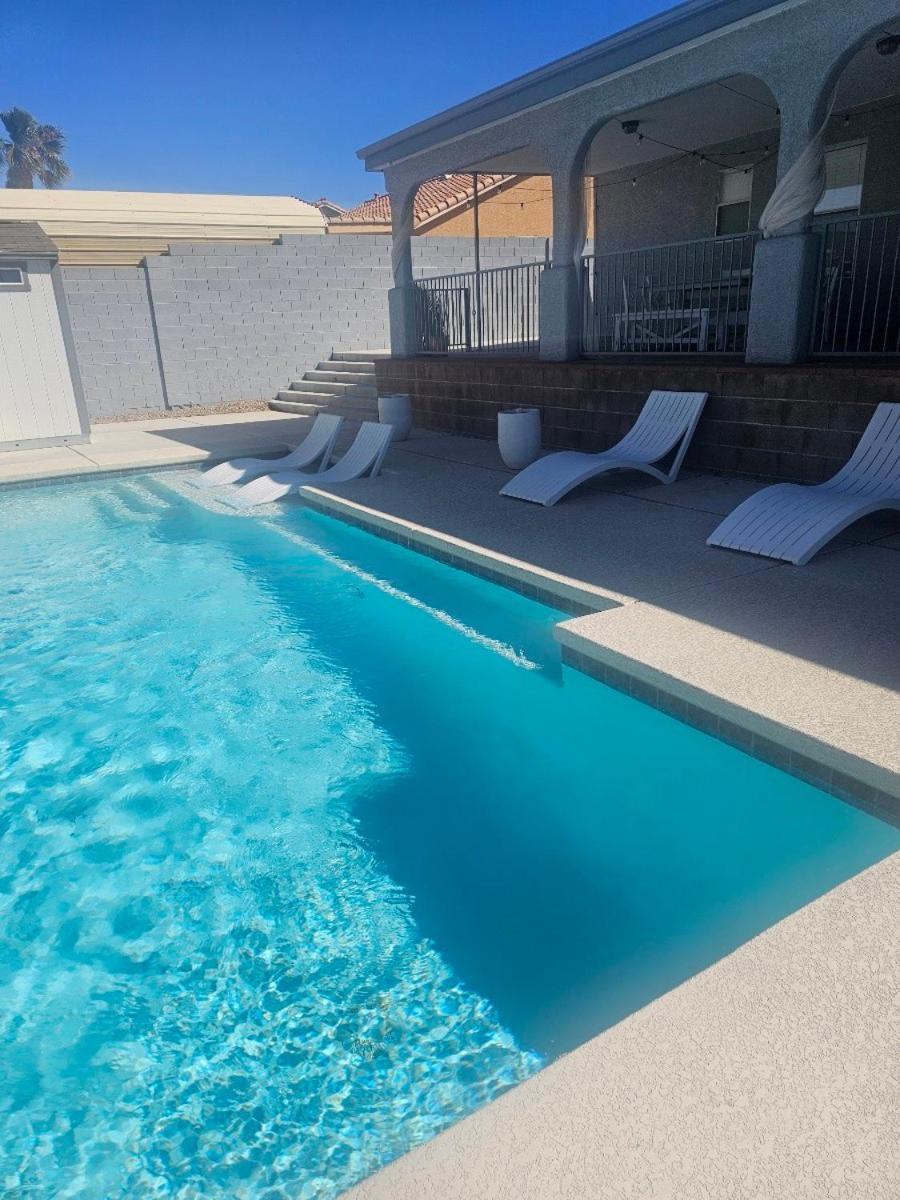 Cozy Desert Retreat - Pool, Spa, Views Henderson Exterior foto